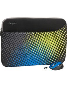 Octave Blue Neoprene Sleeve and Mouse by Targus
