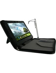 Executive Leather Case w/ Stylus for Asus Transfor by rooCASE