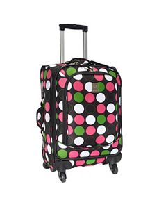 Multi Dots 360 Quattro 21" Spinner by Jenni Chan
