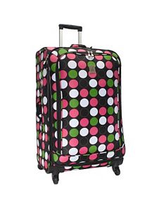Multi Dots 360 Quattro 28" Spinner by Jenni Chan