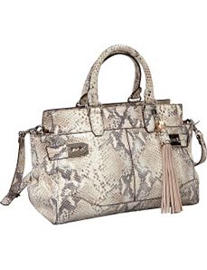 Roopal Metallic Python Medium Satchel by Rafe New York