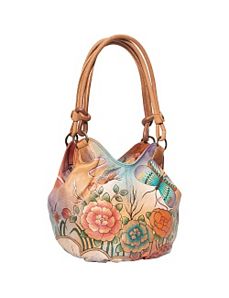 Ruched Box Hobo by Anuschka