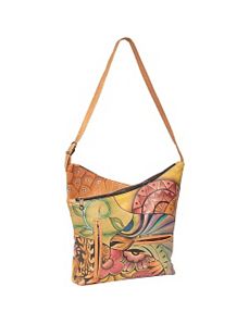 V-Top Hobo - Patchwork Garden by Anuschka