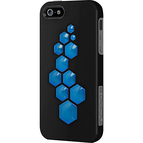 OBSIDIAN BLACK/ CHARCOAL GRAY/ CYAN BLUE