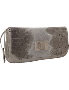 Croco Embossed - Clutch by L.A.M.B.