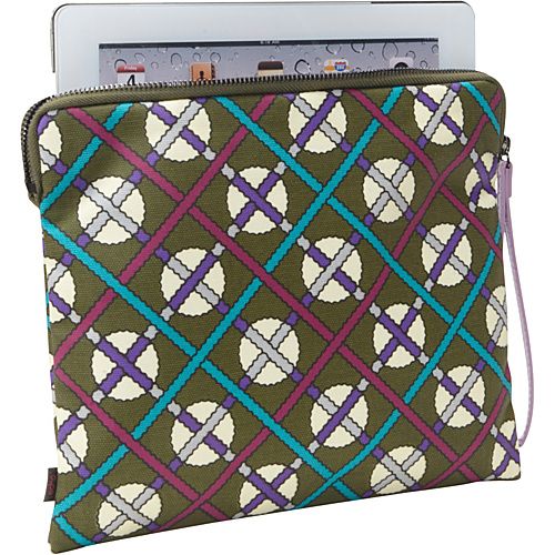 LT. OLIVE/LAVENDER GEO