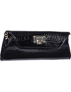 Croco Luxe Clutch by AK Anne Klein