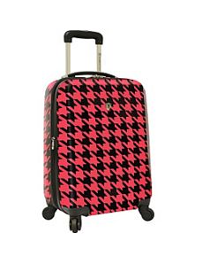 Houndstooth 21" Hardside Carry-On Spinner by Traveler's Choice