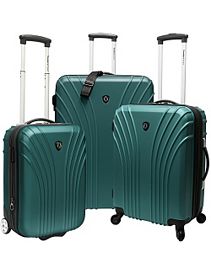 3-Piece Hardside Ultra Lightweight Luggage Set (In by Traveler's Choice