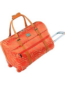 Modern Tile 20" Wheeled City Bag by Diane Von Furstenberg