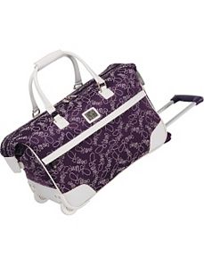 Color On The Go 20" Wheeled City Bag by Diane Von Furstenberg