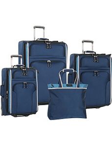 Deep Sea 4 Piece Luggage Set by Tommy Bahama Luggage