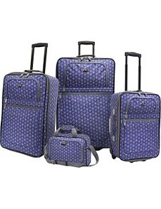 Holiday II 4 Piece Luggage Set by U.S. Traveler