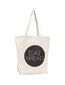 Eat Bread Tote by Dogeared