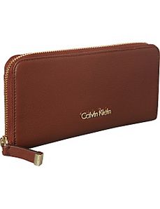 Zip Continental Wallet by Calvin Klein