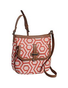 Hexagon 9s Jacquard Medium Crossbody by Nine West Handbags