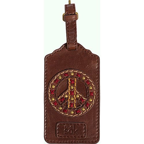 TEAK W/PEACE SIGN