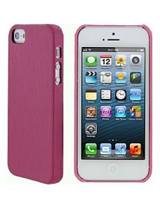 Ultra Slim Leather Shell Case for iPhone 5 by rooCASE