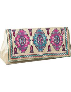 Purse w/ Moroccan Print by Moyna Handbags