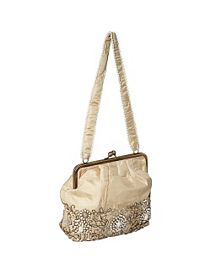 Framed Purse w/ Pearls by Moyna Handbags