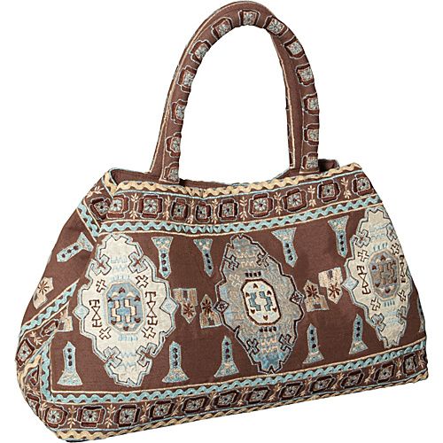 BROWN/TURQUOISE