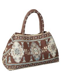 Tote w/ Embroidery by Moyna Handbags