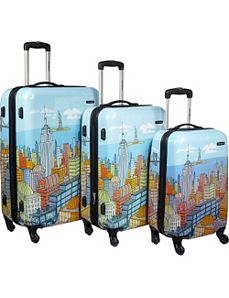 CityScapes 3 Piece Spinner Set by Samsonite