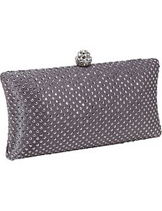 Hardcase Studded Clutch by J. Furmani
