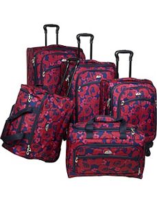 Red Rose 5 Piece Spinner Set by American Flyer