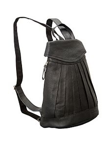 Pleated Mini-Backpack by AmeriLeather