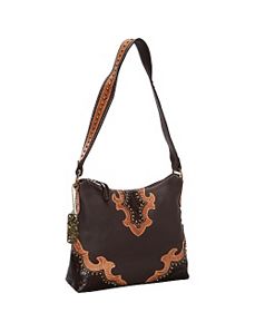 Southern Grace Zip-Top Structured Hobo by American West