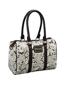 Floral Skull Satchel Bag by Loungefly