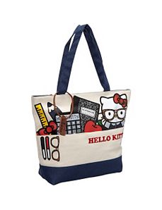 Hello Kitty Nerds Stuff Tote by Loungefly