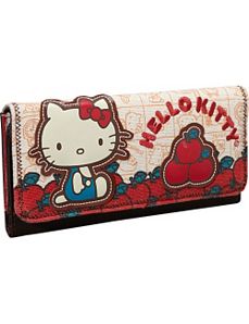 Hello Kitty Vintage Apples Wallet by Loungefly
