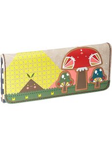Crowded Teeth Mushroom Wallet by Loungefly