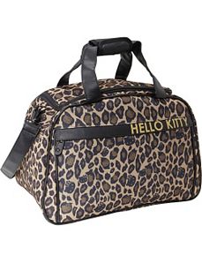 Hello Kitty Leopard Carry-On Duffle by Loungefly