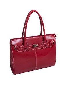Francesca Faux Leather Ladies' Laptop Tote by McKlein USA