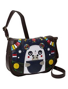 Crowded Teeth Panda-Roo Cross Body Bag by Loungefly