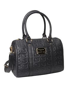 Hello Kitty Embossed Bowler Satchel by Loungefly
