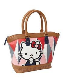 Hello Kitty Geometric Satchel by Loungefly