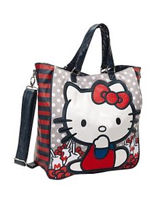 Hello Kitty Milk Bottles & Bows Tote by Loungefly