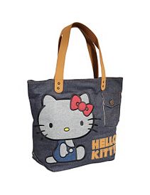 Hello Kitty Vintage Denim Tote by Loungefly
