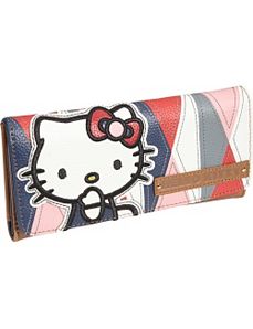 Hello Kitty Geometric Wallet by Loungefly