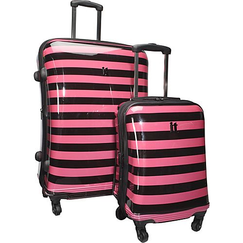 BLACK & FUCHSIA STRIPES