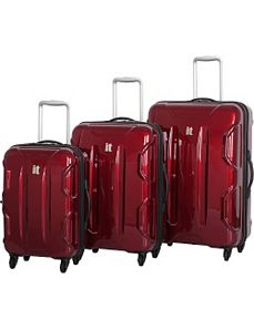 Shiny Victoria 3 Piece Luggage Set by IT Luggage