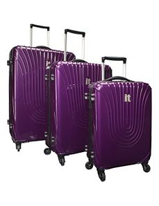 Shiny Andorra Ultra Lightweight 3 Piece Luggage Se by IT Luggage