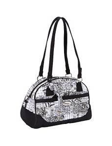 Elise Shoulder Bag, Salt & Pepper by Donna Sharp