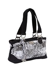Reese Shoulder Bag, Salt & Pepper by Donna Sharp