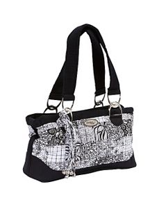 Reese Shoulder Bag, Salt & Pepper by Donna Sharp