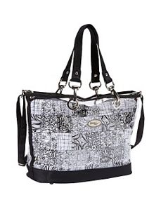Zoe Bag, Salt & Pepper by Donna Sharp